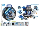 CATAPULT POLICE TIRE PARKING LOT SET W/FREE WAY DIE-CAST CAR 2PCS