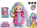 B/O DANCING DOLL W/LIGHT & MUSIC & DANCE(NOT INCLUDE BATTER)
