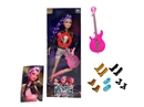 11.5"JOINTS BODY DOLL W/ACCESSORIES & LIGHT