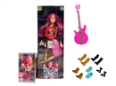 11.5"JOINTS BODY DOLL W/ACCESSORIES & LIGHT