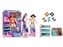 11.5"JOINTS BODY DOLL W/ACCESSORIES & LIGHT,3ASST