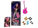 11.5"JOINTS BODY DOLL W/ACCESSORIES