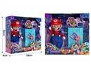 RUBBER DOLL W/GAME BOX & LIGHT & MUSIC