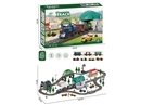 电动复古轨道套装【108PCS】带灯光音效包电