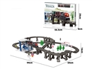 B/O TRACK TRAIN 135PCS W/LIGHT & SOUND