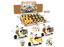 FRICTION MOTORCYCLE,3 COLOURS,12PCS/DISPLAY BOX