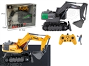 11-CHANNEL R/C DIE-CAST CONSTRUCTION TRUCK W/LIGHT & MUSIC（INCLUDED BATTERY）,2COLOURS