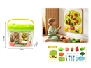 FELT CUTTING PLAY SET 16PCS