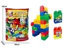 卡通益智积木66PCS