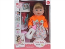 13"BLOW MOLD DOLL W/ACCESSORIES & 12 SOUND IC(INCLUDED BATTERY)