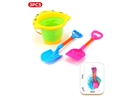 中号沙滩折叠桶3件套