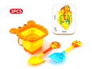 中号沙滩折叠桶3件套