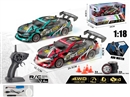 R/C CAR W/LIGHT & SPRAY（INCLUDED BATTERY）,2COLOURS