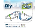 DIY拼装电动轨道列车/66PCS