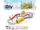 DIY拼装电动轨道列车/83PCS