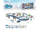 DIY拼装电动轨道列车/74PCS