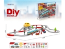 DIY拼装电动轨道列车/112PCS