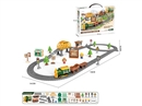 DIY拼装电动轨道车/86PCS