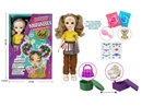11"JOINTS BODY DOLL W/3D EYES & ACCESSORIES