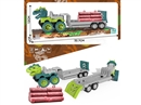 FRICTION DINOSAUR TRUCK SET,2ASST
