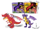 B/O DINOSAUR W/LIGHT & SOUND(NOT INCLUDED BATTERY),2COLOURS