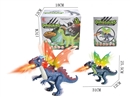 B/O DINOSAUR W/LIGHT & SOUND(NOT INCLUDED BATTERY),2COLOURS
