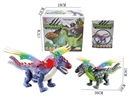 B/O DINOSAUR W/LIGHT & SOUND(NOT INCLUDED BATTERY),2COLOURS