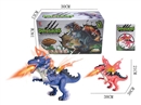 B/O DINOSAUR W/LIGHT & SOUND(NOT INCLUDED BATTERY),2COLOURS