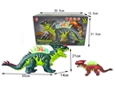 B/O DINOSAUR W/LIGHT & SOUND(NOT INCLUDED BATTERY),2COLOURS