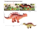 B/O DINOSAUR W/LIGHT & SOUND(NOT INCLUDED BATTERY),2COLOURS