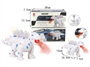 B/O DINOSAUR W/LIGHT & SOUND & SPRAY(NOT INCLUDED BATTERY)