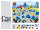 2 IN 1 BLOCKS & DOUGH SET 71pcs