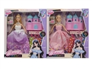 11"SOLID BODY DOLL W/ACCESSORIES,2ASST