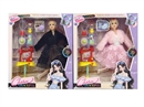 11"JOINTS BODY DOLL W/ACCESSORIES,2ASST