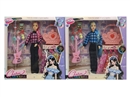 11"JOINTS BODY DOLL W/ACCESSORIES,2ASST