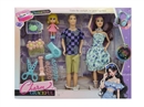 11"JOINTS BODY DOLL & SOLID BODY DOLL W/ACCESSORIES