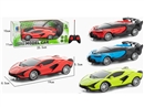 1:22 4-CHANNEL R/C CAR W/LIGHT(NOT INCLUDED BATTERY),2ASST,3COLOURS