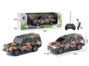 1:18 4-CHANNEL R/C CAR W/LIGHT(INCLUDED BATTERY),2ASST