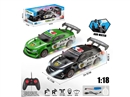 1:18 5-CHANNEL R/C CAR W/LIGHT & SPRAY(INCLUDED BATTERY),2COLOURS