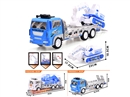 FRICTION POLICE TRUCK SET
