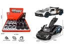 1:32 PULL BACK DIE-CAST CAR W/LIGHT & SOUND，12PCS/DISPLAY BOX(INCLUDED BATTERY)