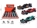 PULL BACK DIE-CAST CAR W/LIGHT & SOUND，12PCS/DISPLAY BOX(INCLUDED BATTERY)