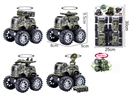 FRICTION STUNT CAR,4ASST