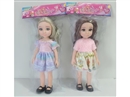 14"RUBBER DOLL,2ASST