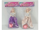 11"JOINTS BODY DOLL W/ACCESSORIES,2ASST