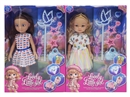 14"RUBBER DOLL W/ACCESSORIES & 3D EYES，2ASST