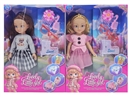 14"RUBBER DOLL W/ACCESSORIES & 3D EYES，2ASST