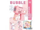 B/O BUBBLE MACHINE W/LIGHT (INCLUDE BATTERY)