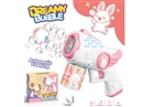 B/O BUBBLE MACHINE W/LIGHT (INCLUDE BATTERY)