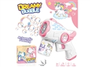 B/O BUBBLE MACHINE W/LIGHT (INCLUDE BATTERY)